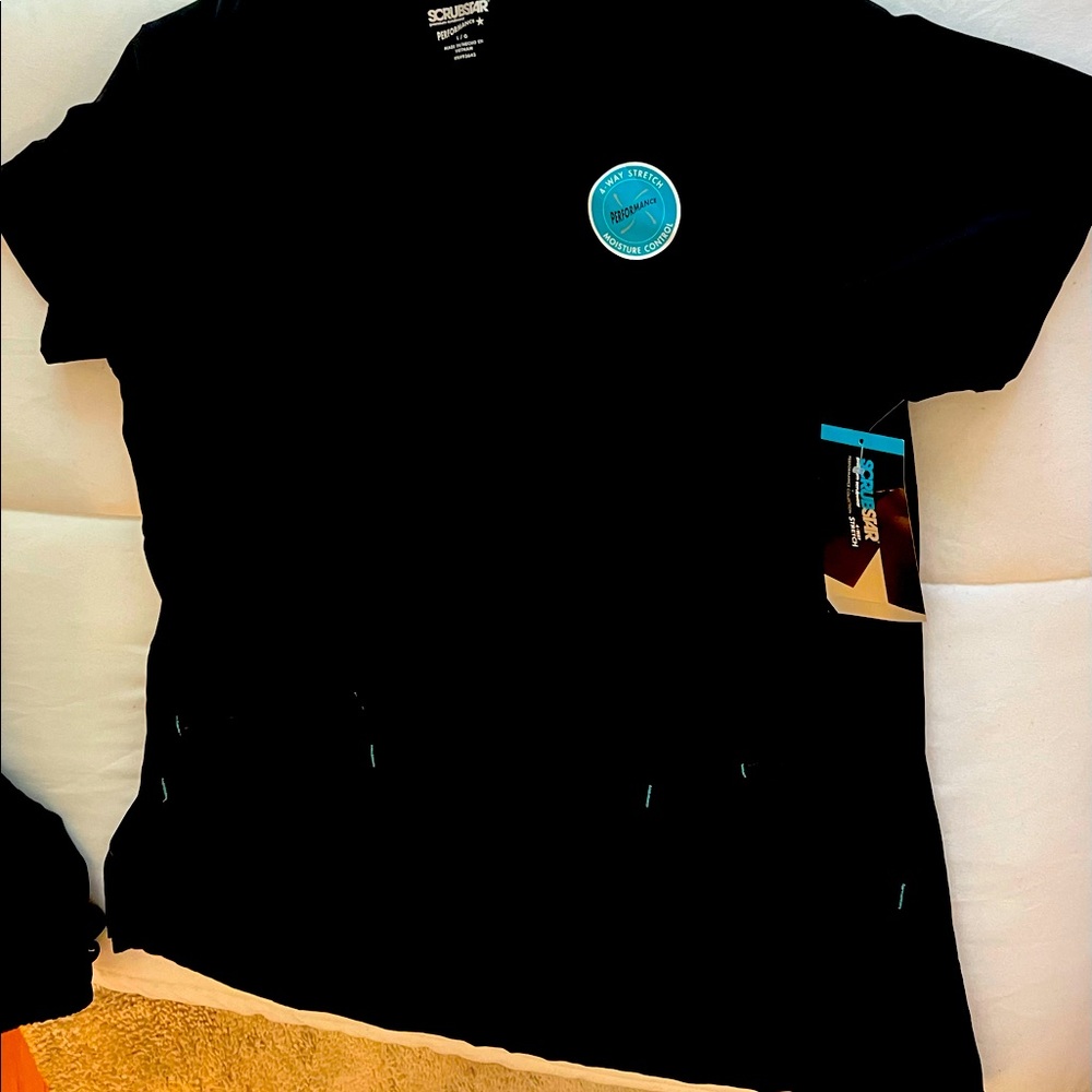Scrubstar Black Set NWT  size Lg